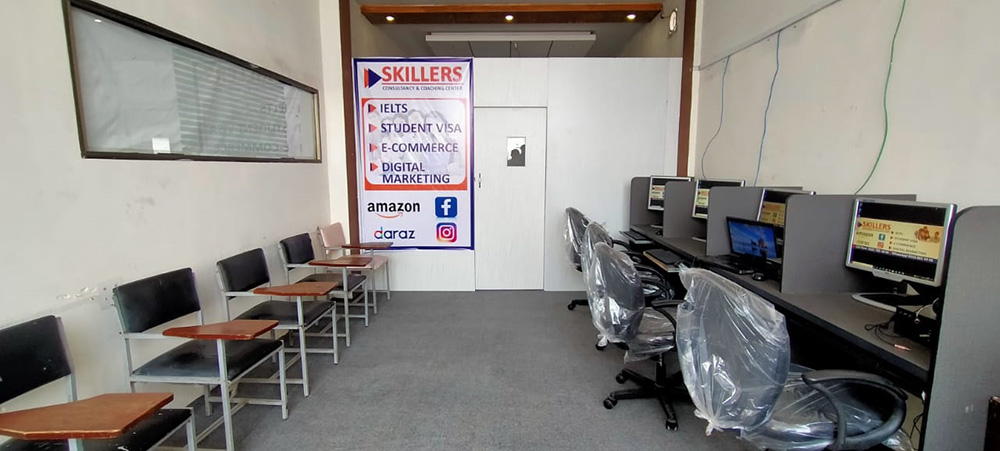 Skillers Institute | Study Visa Consultant Faisalabad, Pakistan | Learn English Language Course - IELTS, TOEFL | Learn Digital Marketing | Digital Marketing Course | Learn E-Commerce via Amazon course